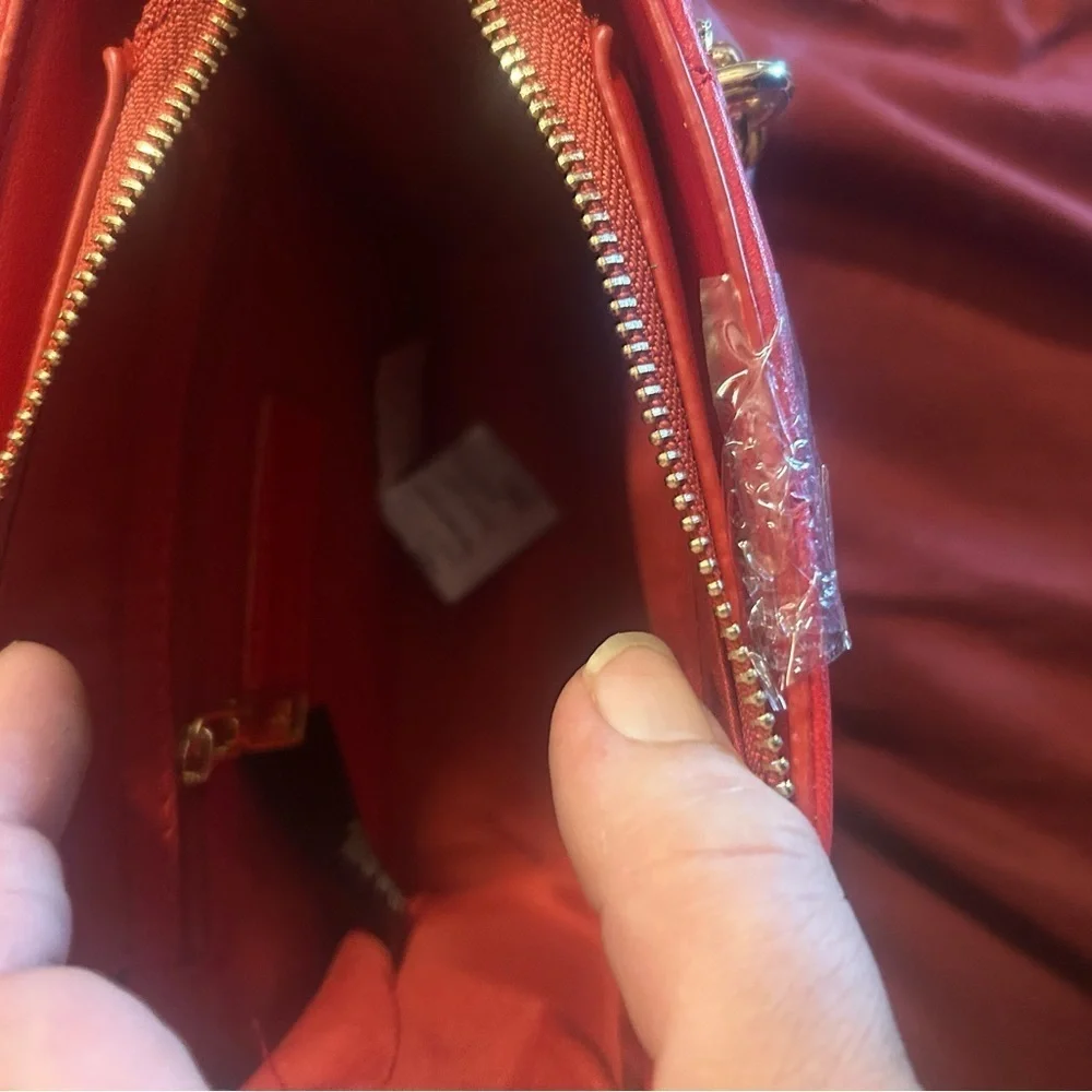 Badgley Mischka chic red